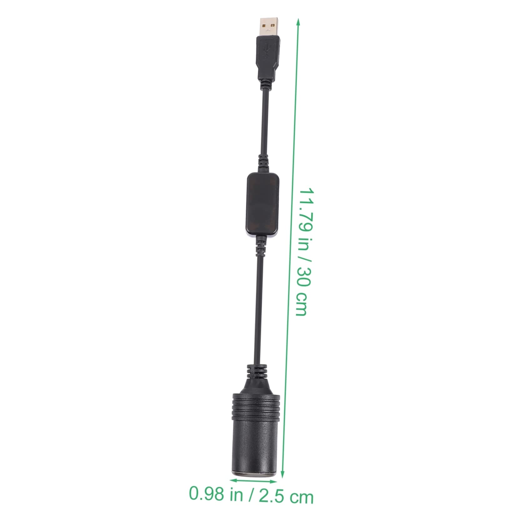 5pièces Adaptateur USB vers Prise Allume- pour Enregistreur De Conduite Chargeur Pratique pour Voiture avec Design Spécial Et Artisanat