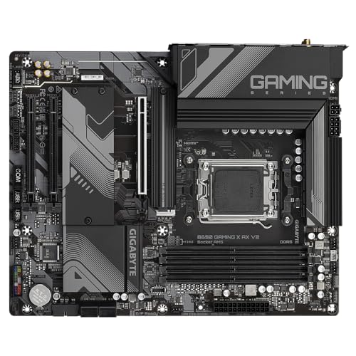 GIGABYTE B650 GAMING X AX V2 Scheda madre - AMD Ryzen serie 9000, VRM a 8+2+2 fasi, fino a 8000 MHz DDR5 (OC), 1xPCIe 5.0 + 2xPCIe 4.0 M.2, LAN 2,5 GbE, WIFI 6E, USB 3.2 Gen 2 - Scheda madre - Immagine 3