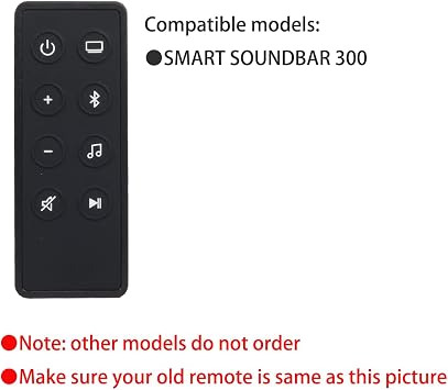 Remote Control for Bose Smart Soundbar 300