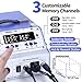 YIHUA 948-II Desoldering Station SMD Hot Air Rework Station Soldering Iron Station Suction IC Extractor 4-in-1 with 3 User Channels, AUTO/Manual Modes, Calibration Function(UK Plug)
