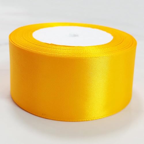 Miniatura 6 de Cinta de satén de 1 12 pulgadas para envolver regalos de manualidades, rollo de cinta de poliéster sedoso de 25 yardas para el cabello, lazo para el
