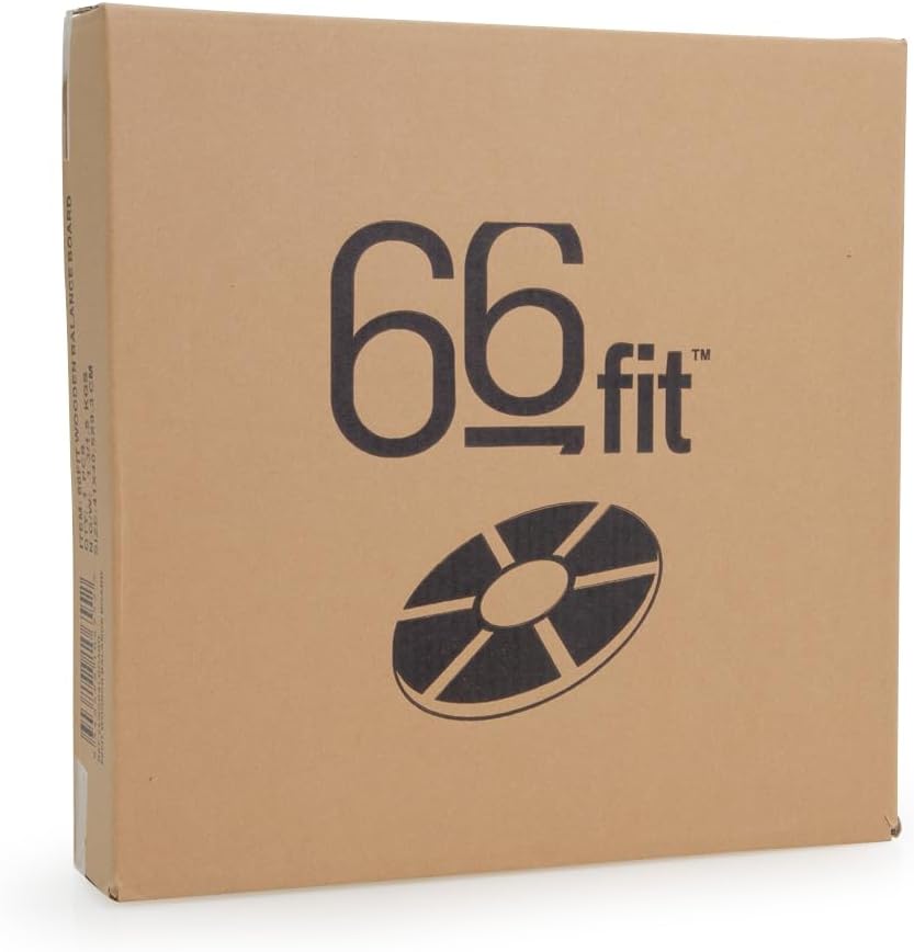 Wooden Balance Board by 66fit