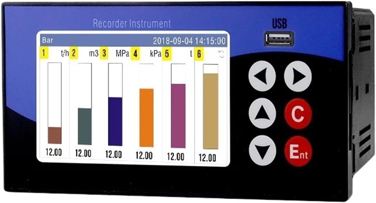Data Logger with Upper and Lower 4-20mA RS485 Signal Output(1 Channel(220VAC))