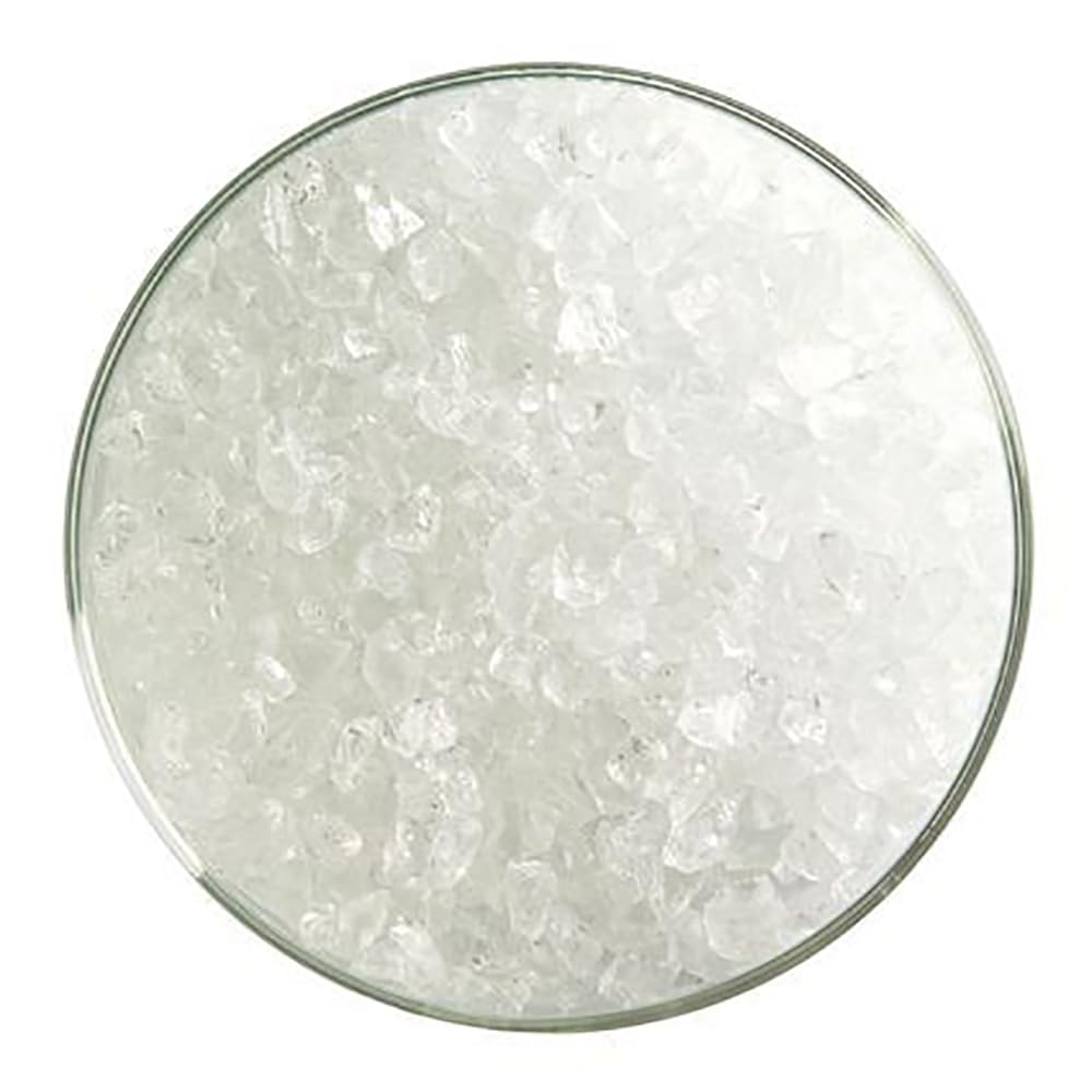 Bullseye Glass Coarse Frit Clear - 5lb Jar