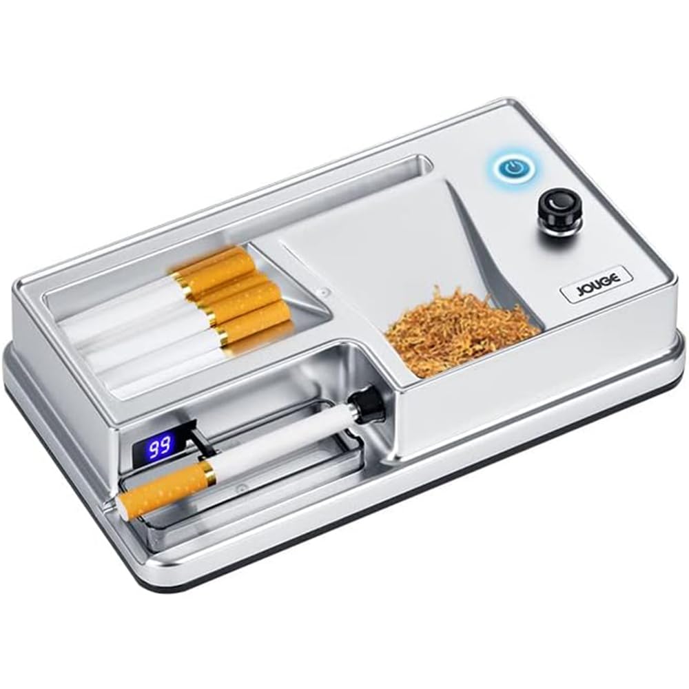 machine à cigarette électrique ZCBYBT Machine Automatique électrique d'injecteur portatif de Tabac de  Machine à Rouler de Cigarette de Cigarette de ménage,Counting Models,6.5mm  : Amazon.fr: Mode
