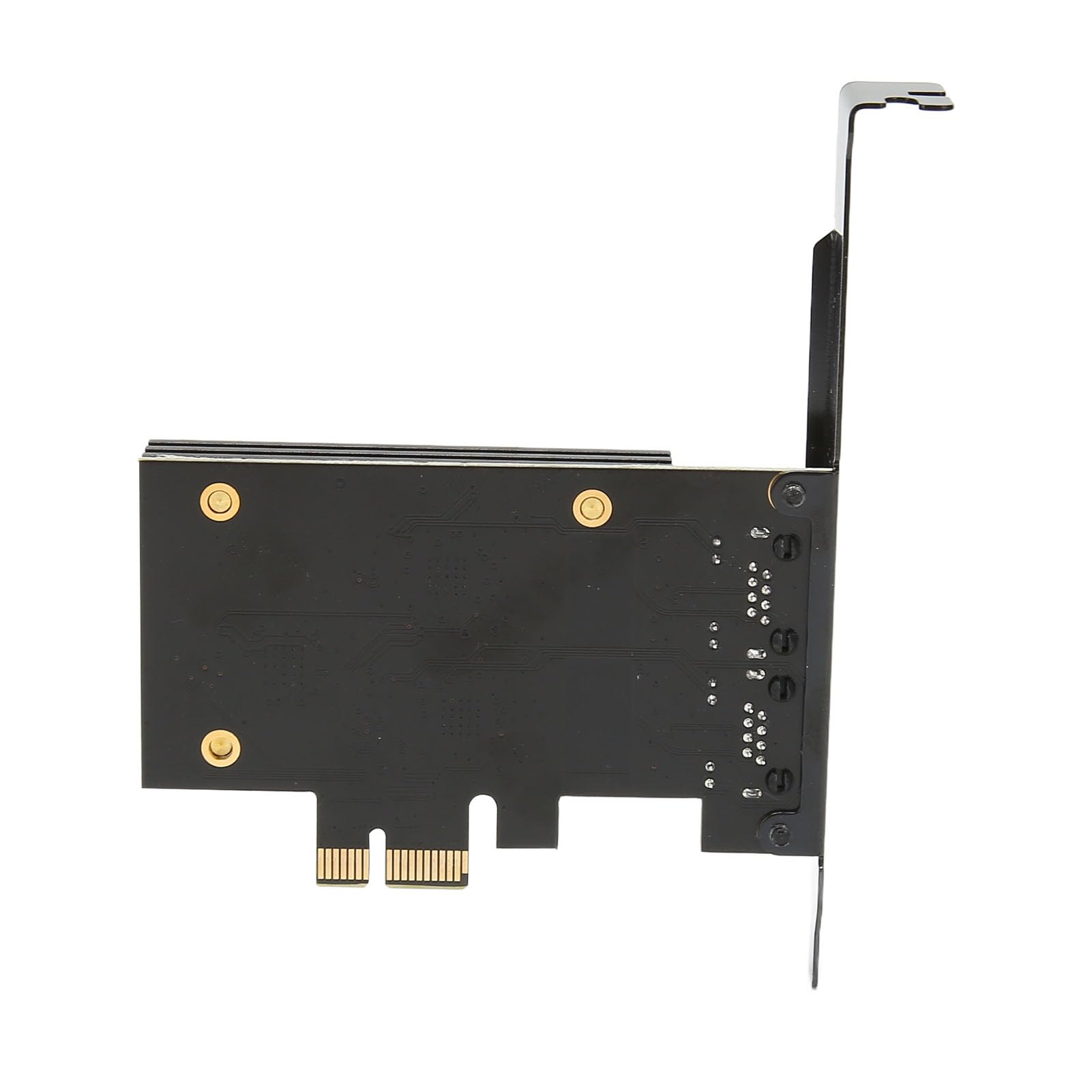 Carte Réseau PCIe 2,5 G, Carte Ethernet Gigabit Double Port à Puce I226 V avec Support à Profil Bas, pour Serveur, Ordinateur de Bureau, Ordinateur Portable de Jeu, Gagne