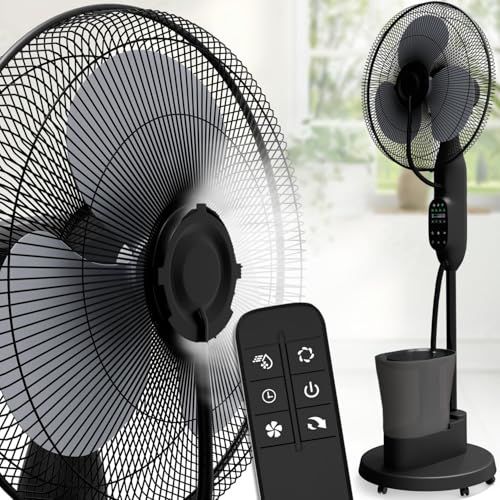 aktimeo NEU Ventilator mit Wasserkühlung, Standventilator sehr...