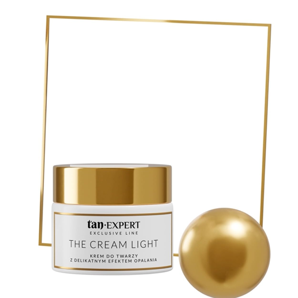 The Cream Light krem do twarzy 50 g z efektem samoopalenizny krem do twarzy do naturalnej opalenizny