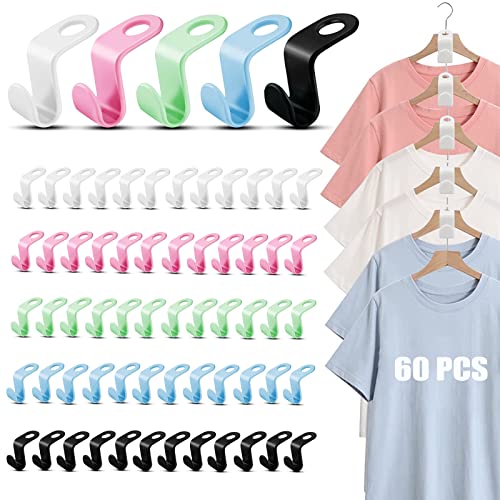 60 Pezzi Appendiabiti Connettore, Grucce