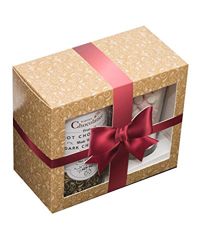 Luxe Dark Hot Chocolate Gift Set - Heerlijke chocolademelk Gift door Martin's Chocolatier - Image 8
