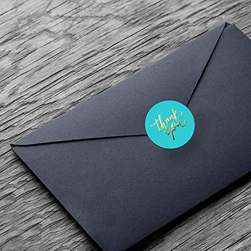 Natural Kraft Olive Branch Handmade With Love Stickers 1.0" Round Total 500 Labels On A Roll For Baking Gift Bags Wedding Thanksgiving Birthday Envelope Decor (Thank You Stickers) #TOP4