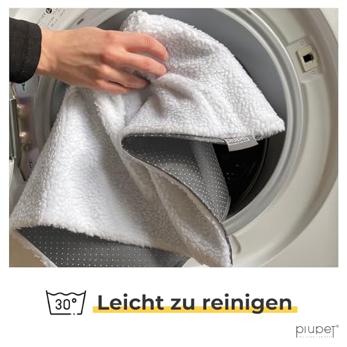 PiuPet® Selbstheizende Katzendecke 60x45cm - Heizdecke Ohne Strom