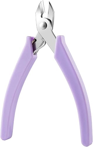 Miniatura 5 de Alicates de uñas de manicura para diamantes de imitación, recogedor de gemas, cortador de alambre, descarga, tijeras de cadena, herramienta de arte