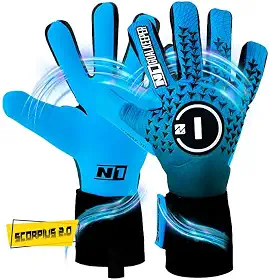 Luva de Goleiro Profissional N1 Scorpius