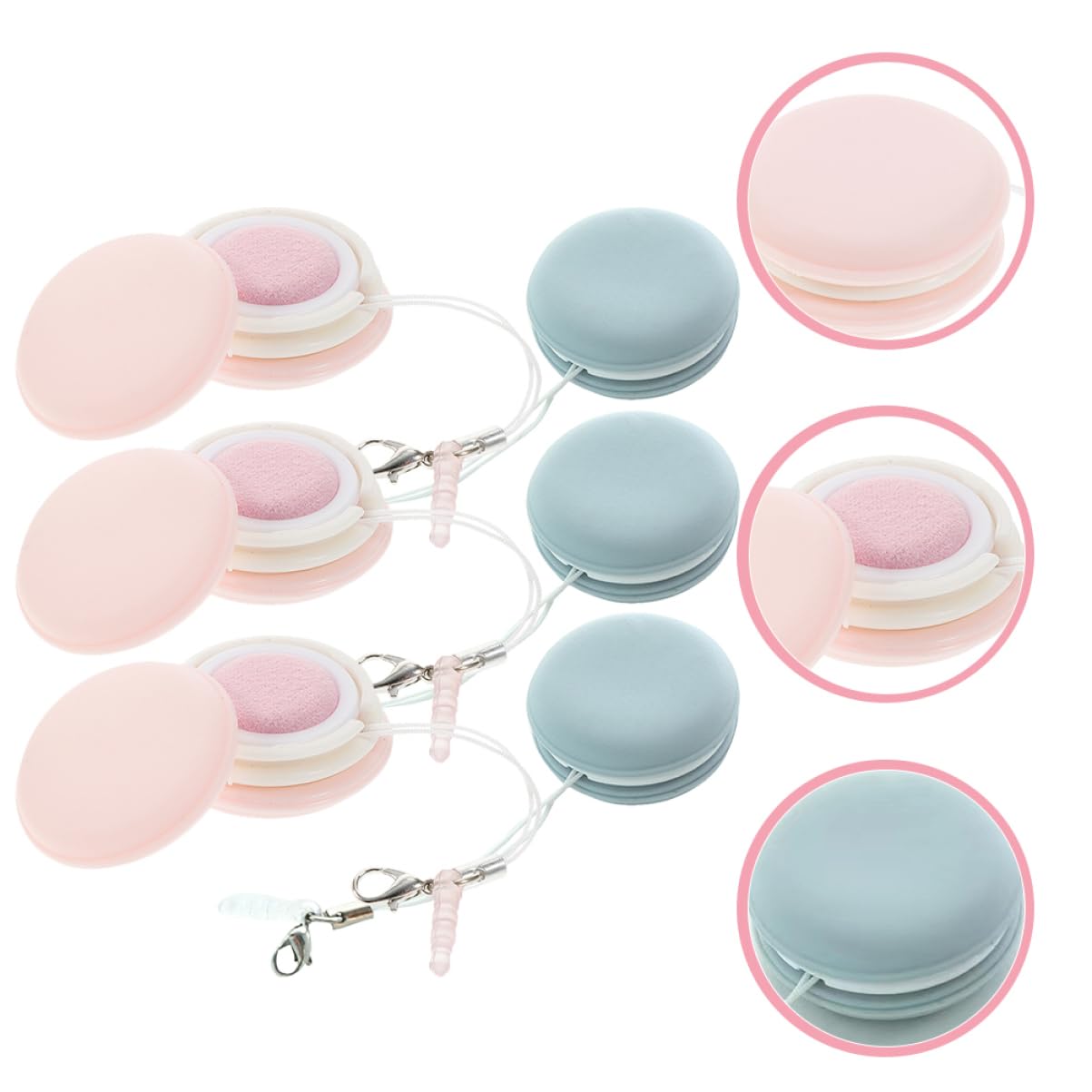 Healeved 30piezas Paquete De Paños Limpiadores De Pantallas Forma De Macaron De Limpieza De Microfibra Para Gafas Teléfonos y Laptops Sin Rayones Ni Manchas Para Uso Diario