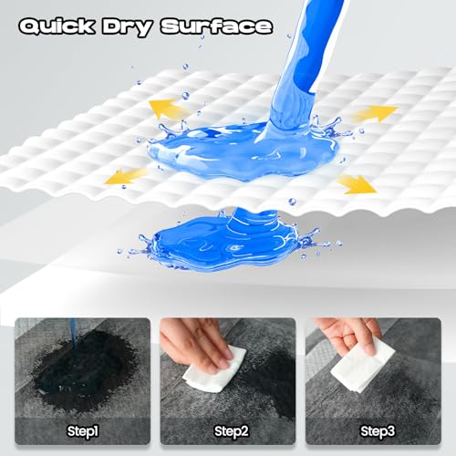 Image of Charcoal Small Puppy Pads Pee Pads for Dogs 22 inchx22 inch 100 Count | Disposable Activated Carbon Super Absorbent Full Edge-Wrapping Pee Pads Odor-Control Training Pads for Doggie Cats Rabbits