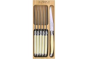 Premium French Laguiole Steak Knives Set of Six