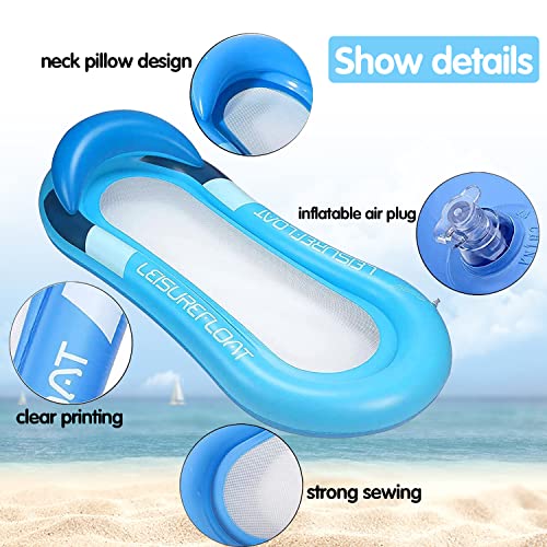 Amebleak Galleggianti Gonfiabili per Piscina