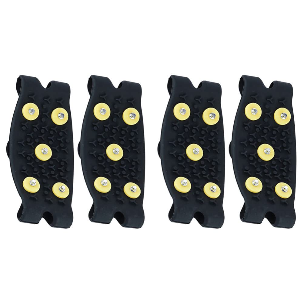 VANZACK Rutschfeste Schuhspikes aus Tpe 2 Paar für Schuhe und Stiefel im Winter Beim Wandern und Gehen Eis und Schnee