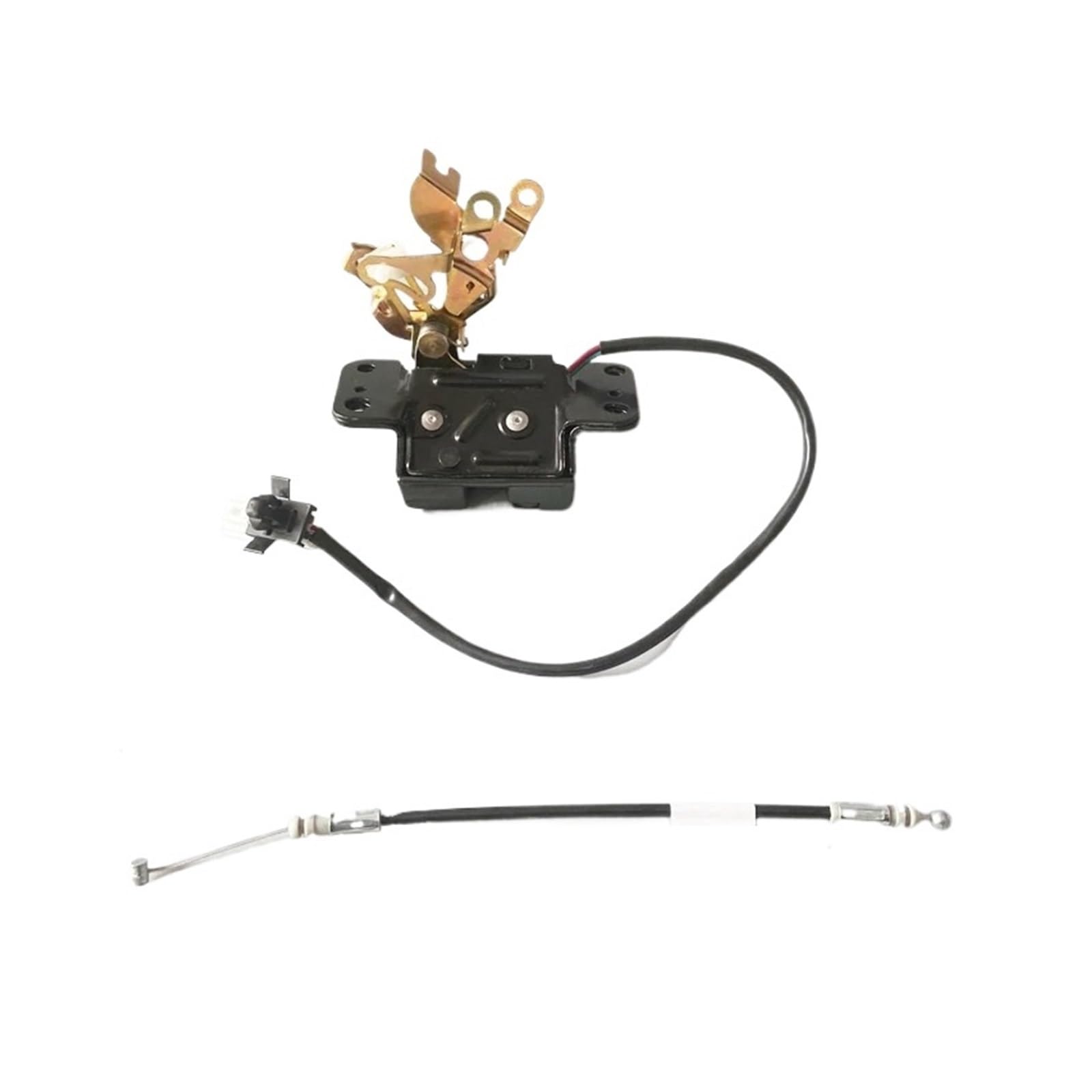 Rear Tailgate Latch for Lexus Rx300 for Harrier 1998 1999 2000 2001 2002 2003 Tailgate Trunk Latch Cable Back Rear Cargo Lid Central Door Lock Boot Lock Mechanism(Lock with Cable)