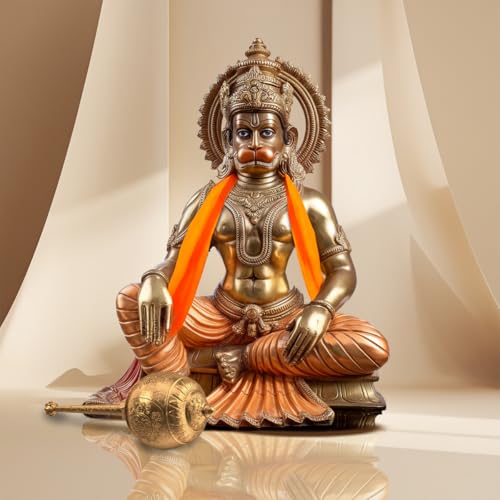 Image of Paraayan Cloth for Pooja | Handwoven from Fine Fabric, Cotton Puja Kapda for Home Temple | Pack of 1 | 1.25 Meter (Pooja Vastra) (Orange)