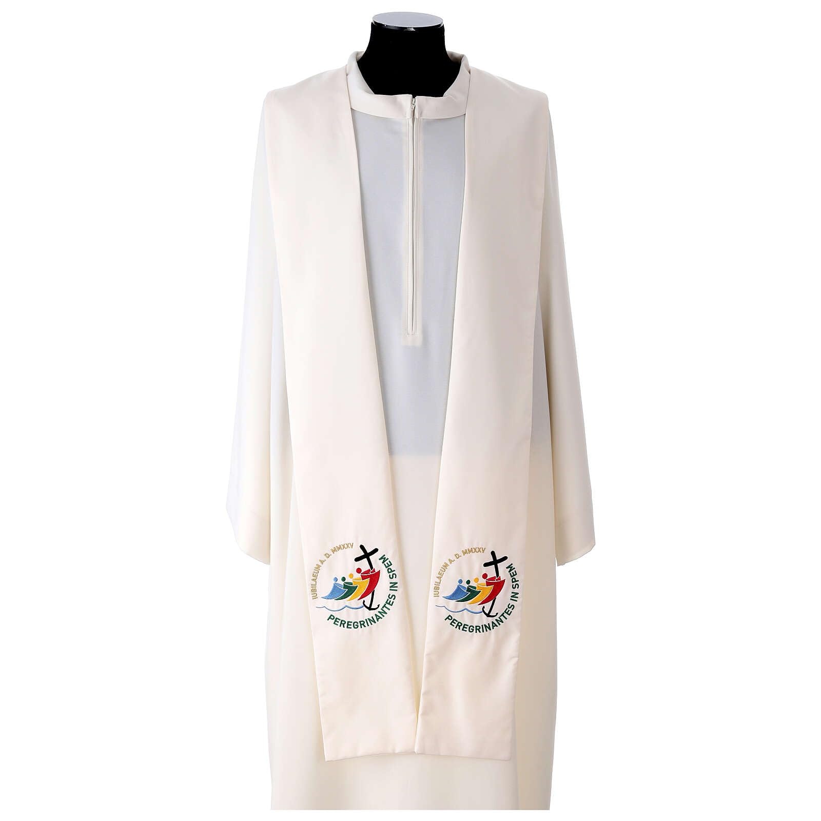 Estola Logotipo Oficial Jubileo 2025 Impresa Violeta Multiidioma