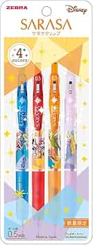 SARASA ディズニープリンセス　8色セット 楽天市場】[全8色セット] ゼブラ ボールペン サラサクリップ