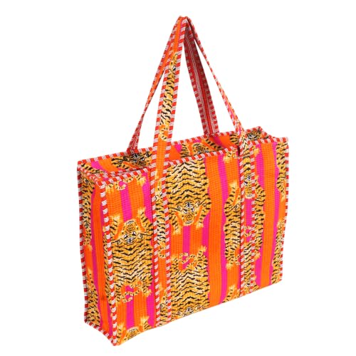 Image of Marubhumi Women Lightweight Travel Bag Purse Cotton Shoulder Tote Bag For Shopping Grocery & Beach Bag