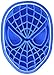 Cuticuter Superheroes Spiderman foremka do ciastek, niebieska, 8 x 7 x 1,5 cm