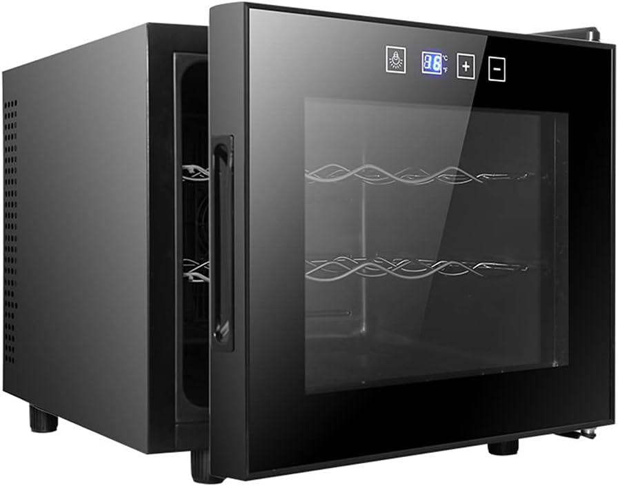 12 16 20 Bottle Domestic Wine Refrigerator, Free-Standing Wine Cabinet, Constant Temperature Wine Cellar with Glass Door, Constant Temperature Wine Cabinet,12 Bottles