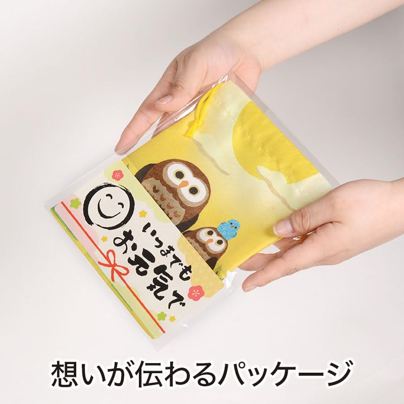 巾着袋・パワフルおばあちゃんに♡元気いっぱい ＼(^_^)／貰いたいねぇ～♡♪ 巾着袋・パワフルおばあちゃんに♡元気いっぱい ＼(^_^)／貰いたいねぇ