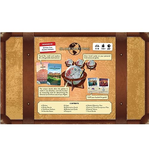 Globetrotting Base Game - R2i Games - 1 a 4 jugadores - 30 minutos de juego miniatura 3