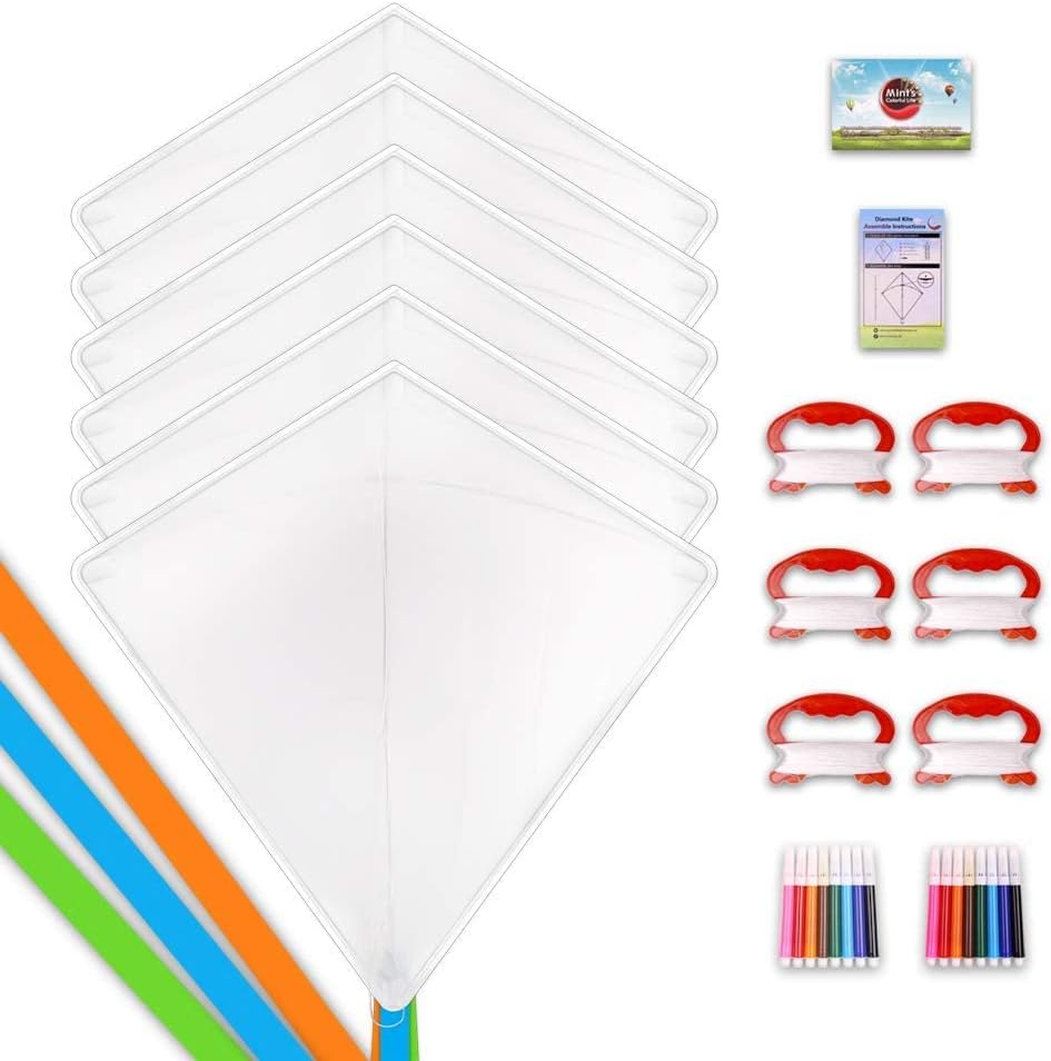 Mint's Colorful Life DIY Kites and Delta Kite for Kids & Adults