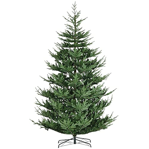 Aosom US830-577V01GN0131 Homcom 9 Foot Artificial Christmas Tree, Pine Hinged Xmas Tree With 1939 Realistic Branches cover
