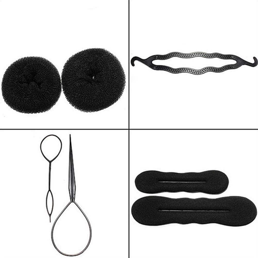 40 Pz Hair Styling Set Di Capelli Design Strumenti Styling Accessori FAI DA TE Modellazione Dei Capelli Kit Magia Veloce Spirale Treccia Treccia Strumento
