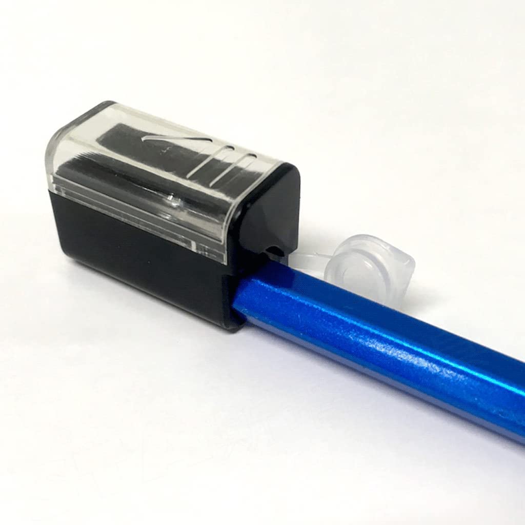 Temperamatite Vassoio per trucioli per la Scuola Mini temperamatite Manuale Piccolo e affilato Mini Scatola per briciole Portatile Temperamatite di qualità a Foro Singolo Arte