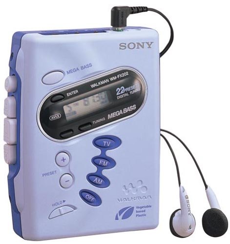 SONY CFウォークマン (ブルー) WM-FX202 LC