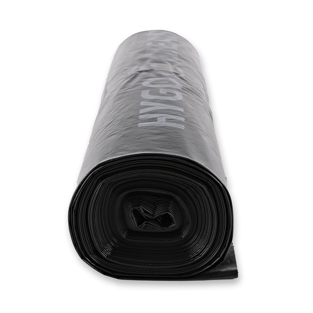 HygoClean Müllsäcke, 240 l, schwarz | LDPE, Rolle, 100 Stück, Müllbeutel, Mülltüte