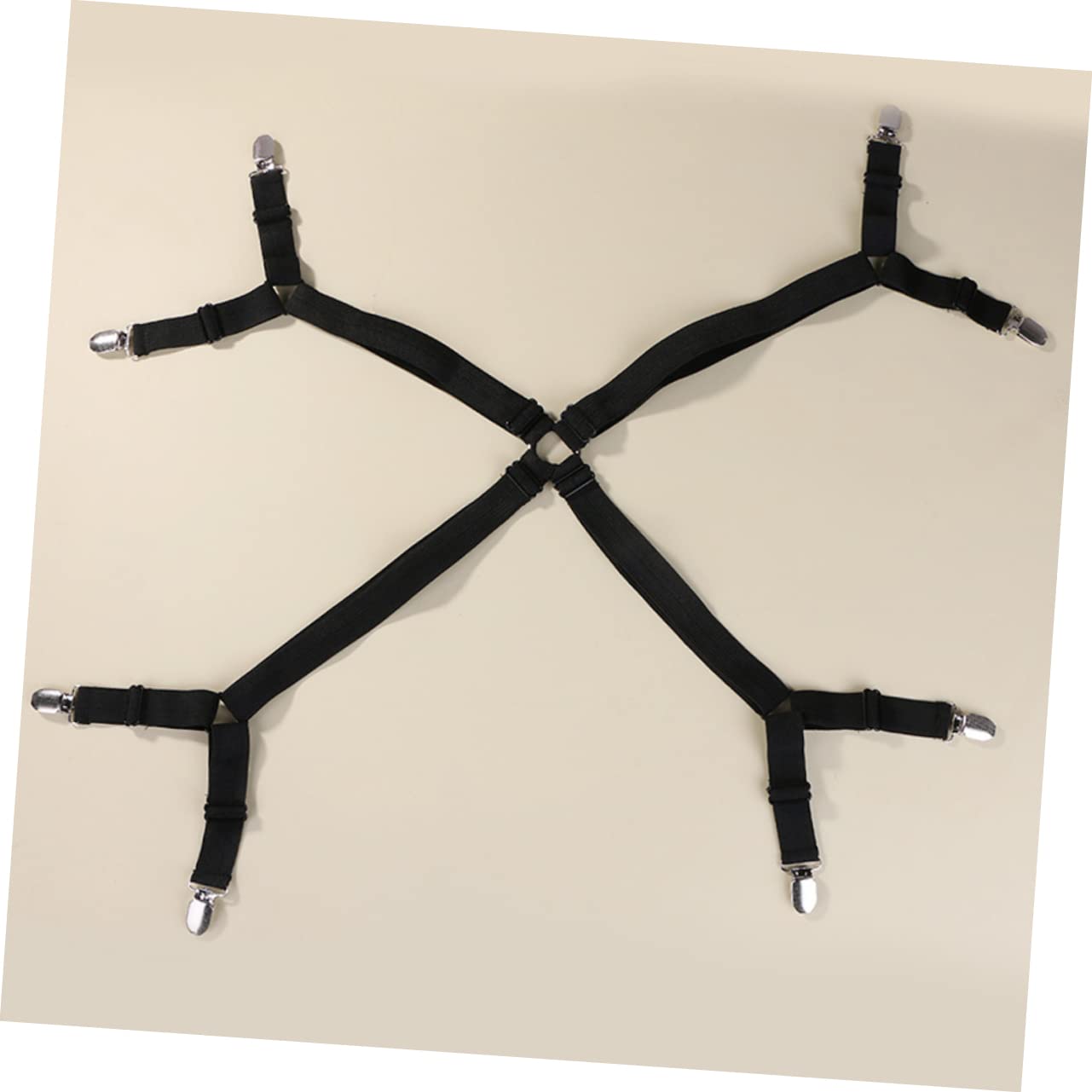 Zerodeko 3stücke Bettlakenhalter Verstellbar rutschfeste Spannbänder Für Spannbettlaken Und Bettdecken Clips Für Sichere Fixierung Elastische Halterungen Für Saubere Und Ordentliche