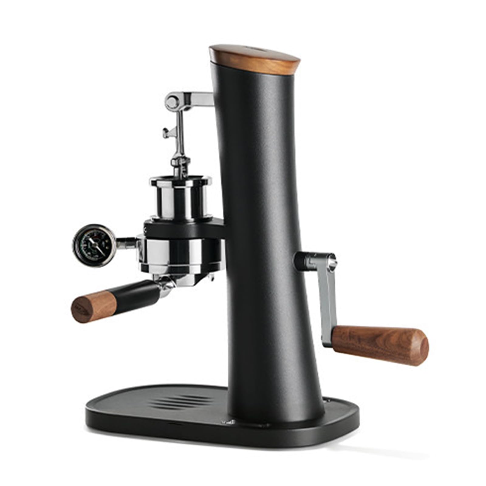 XNZJHPP E61 Manual Espresso Maker Set - Hand-Cranked Coffee Machine with Pre-Infusions, Pressure Gauge, Water Distribution Mesh for Perfects Brew - Ideals for Coffee Lovers