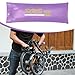 FytStycale Folding Bike Cover Dustproof Wear Resistant Easy to Use Professional Folded Bicycle Bag Storage for Indoor Cycling Travel, Purple