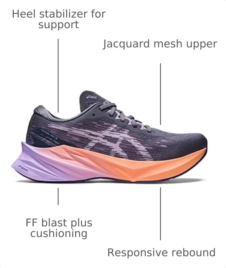 Image of ASICS Women's NOVABLAST 3 Trail Running Shoes