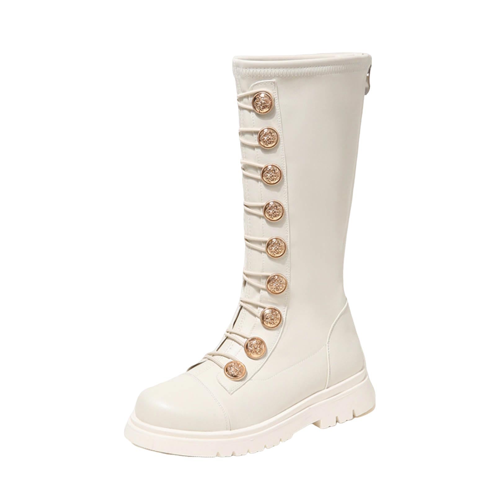 Bottes hautes tendance pour filles finitions classiques équitation occidentale - 7