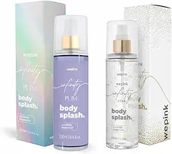Kit com 2 Body Splash Infinity Desodorante Colônia 200ml