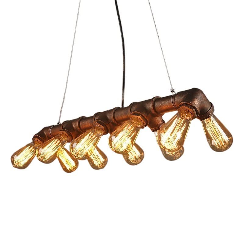 Luminaire encastré vintage rouille pour éclairage de bar créatif