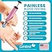 Genteel Plus - Pain Free Vacuum Lancing Device for Diabetes Testing - Blood Sugar, Glucose, Ketone, and DNA Home Tests (Princess Pink)