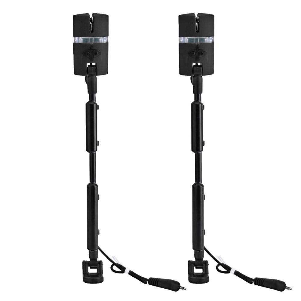 Junerain Color Led Fish Bite Alarm Swinger 7 Bite Indicator Fishing Tackle - 2Pcs/Bag