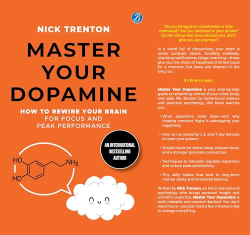Image of Master Your Dopamine: How to Rewire Your Brain for Focus and Peak Performance | Easy Tips to Detox Your Mind, Improve Your Productivity and Stay Happy