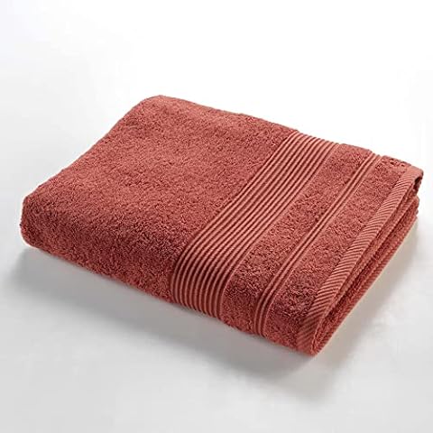 Drap de Bain Douceur d'Intérieur Terracotta Cover