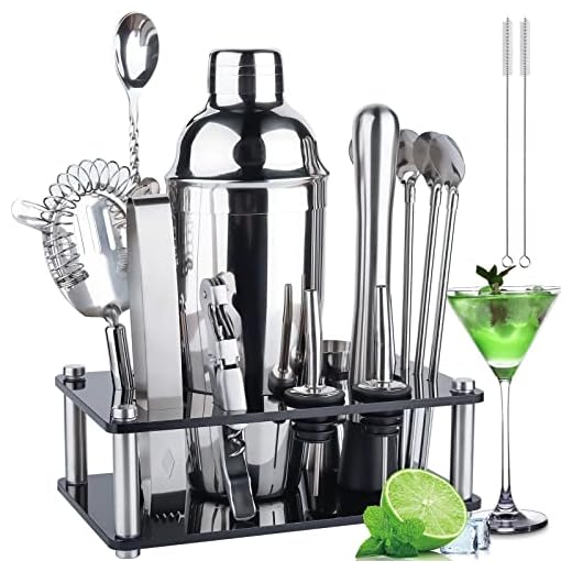 Set Shaker Cocktail Professionale 17 Pezzi